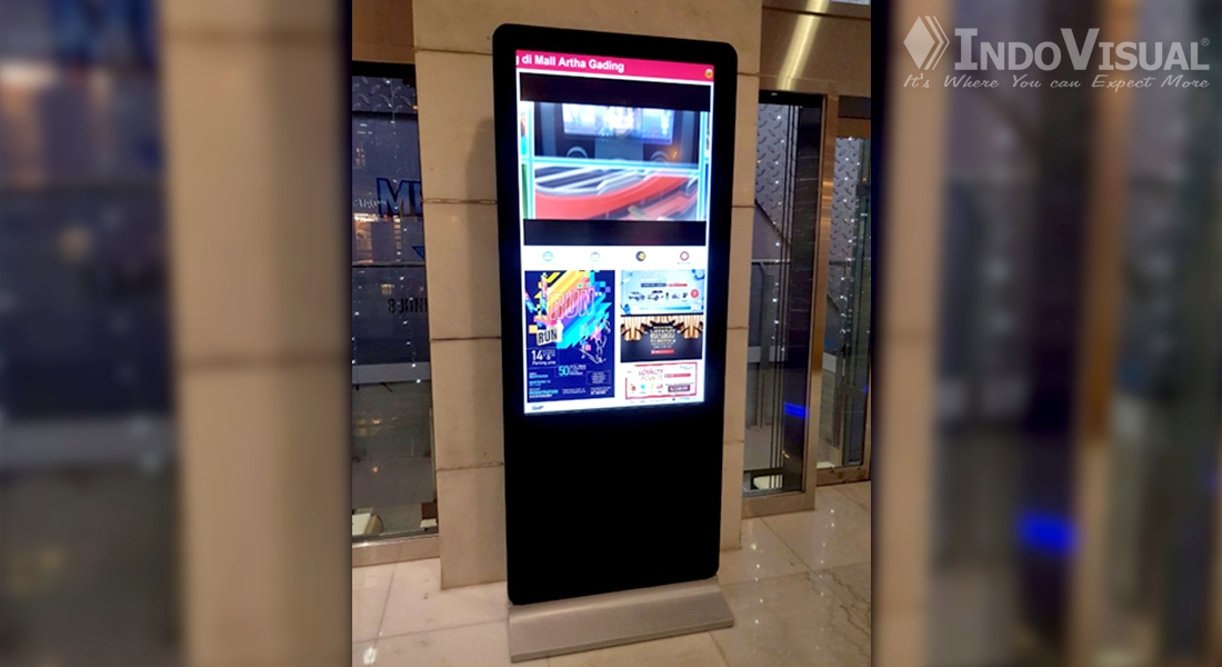 Digital Wayfinder Directory Signage Mall Artha Gading 2
