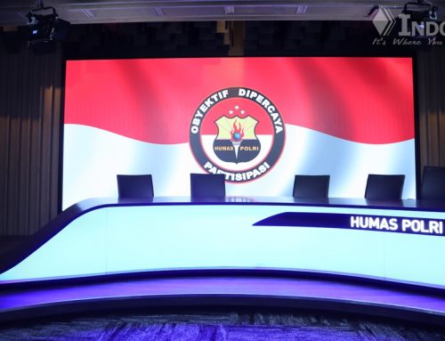 LED Display Pada Aplikasi TV Studio dan Broadcasting di Divisi Humas Polri Jakarta