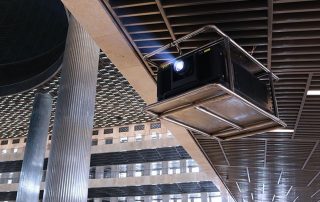 Instalasi Laser Proyektor yang Indovisual Jual Kepada Masjid Istiqlal