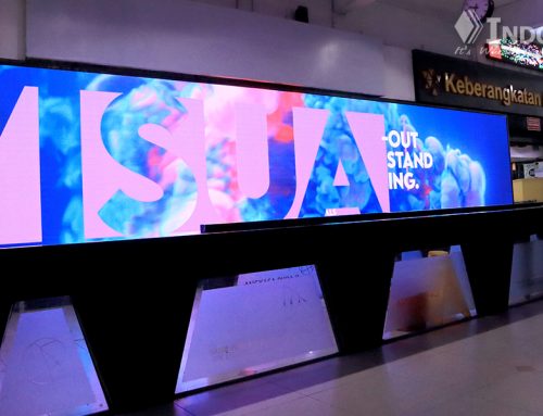 LED Display pada Aplikasi Media Advertising di Bandar Udara Internasional Halim Perdanakusuma