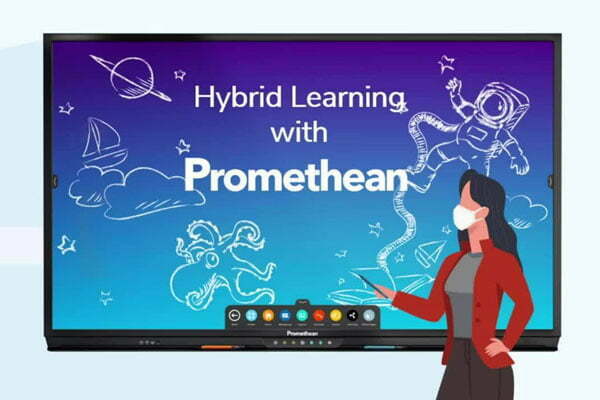 Pembelajaran Hybrid Learning dengan Menggunakan Promethean Interactive Smartboard