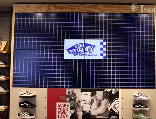 Video Wall Display untuk Aplikasi Retail di Vans Store Mall Kelapa Gading Jakarta