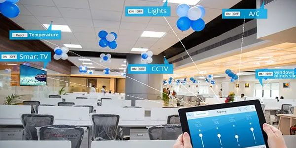 Sistem Pencahayaan Kantor Dapat Diintegrasikan dengan CCTV dan AC serta Fitur Smart Office Lainnya
