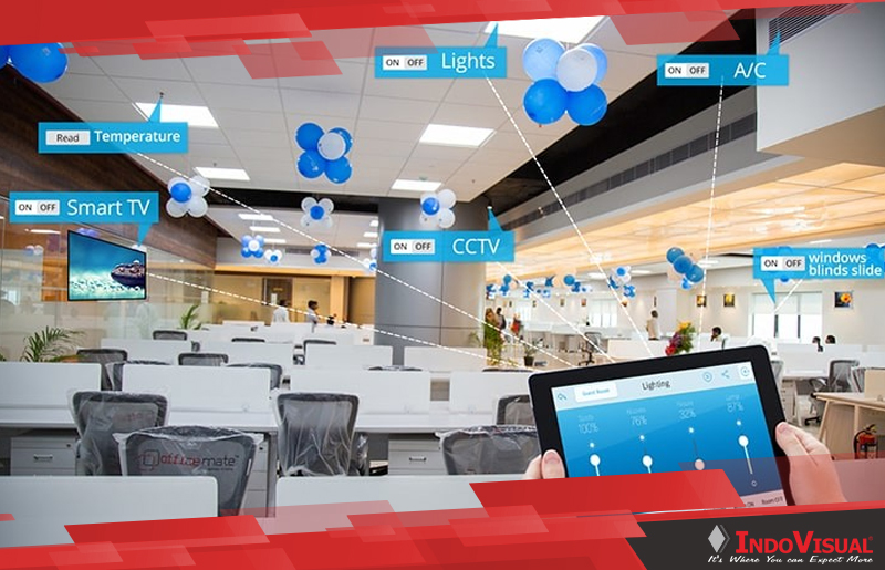 Kantor Pintar dengan Memanfaatkan Sistem IoT yang Canggih dan Terintegrasi Sistem Control yang Terpusat