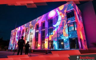 Penerapan Mapping Gedung di Bangunan Kantor Publik dalam Rangka Menunjang Gelaran Seni
