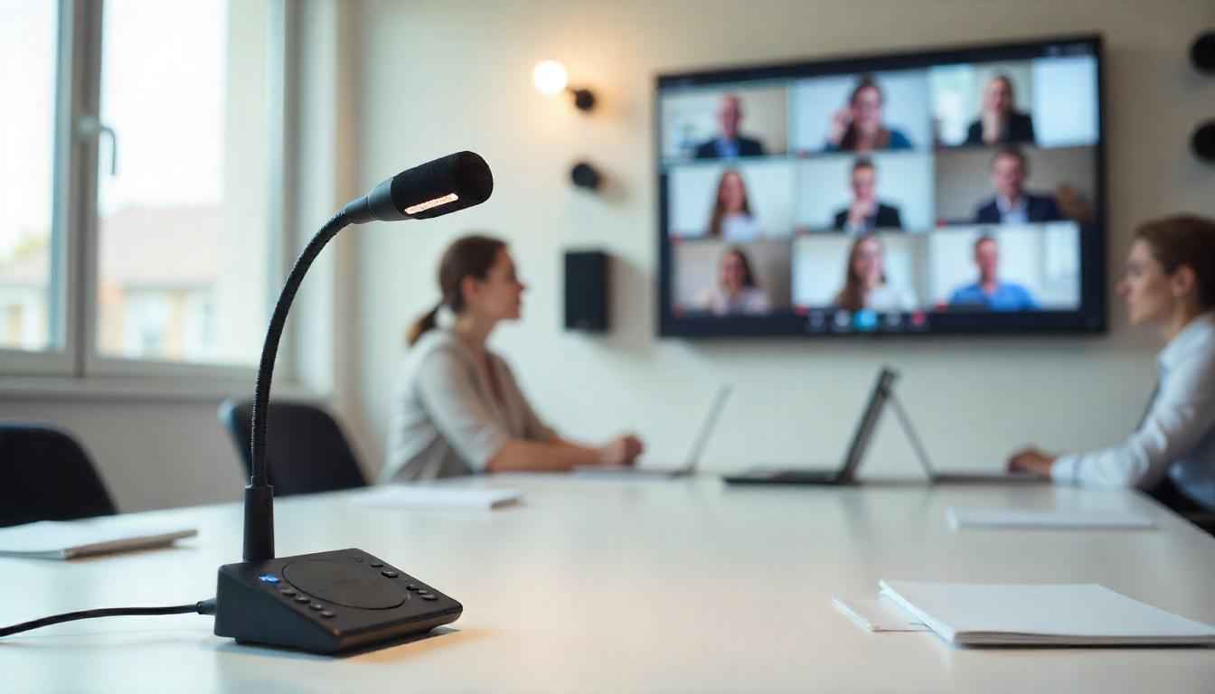 Paging Microphone Menjadi Solusi Kebutuhan Audio untuk Zoom Meeting yang Profesional
