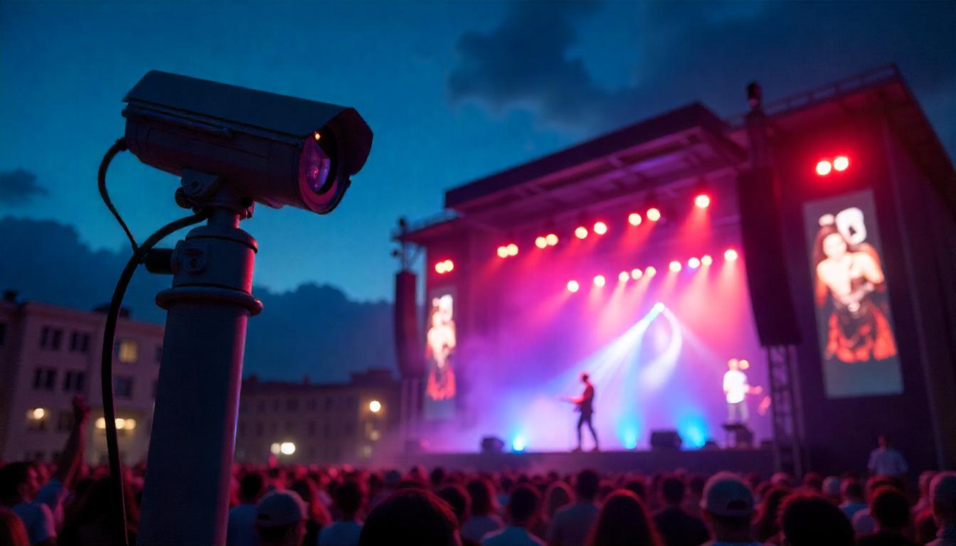 PTZ Camera Outdoor yang Berfungsi sebagai Kamera CCTV Sekaligus Menyorot Penyanyi Lebih Tajam dengan Fitur Pan Tilt Zoom