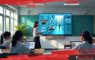 Smart Classroom E-Katalog di Sebuah SMP yang Telah Dikerjakan oleh Indovisual