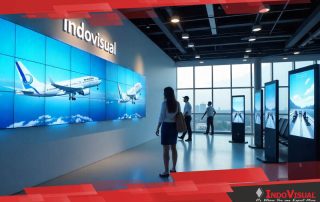 Berbagai Pilihan Digital Signage Bandara dari Indovisual