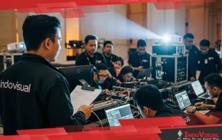 Proses Kalibrasi untuk Kebutuhan Instalasi Video Mapping oleh Indovisual