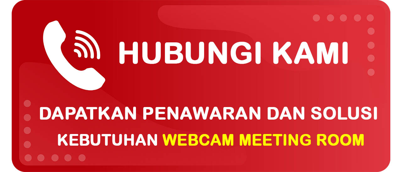 Tombol Solusi Kebutuhan Webcam Meeting Room dari Indovisual
