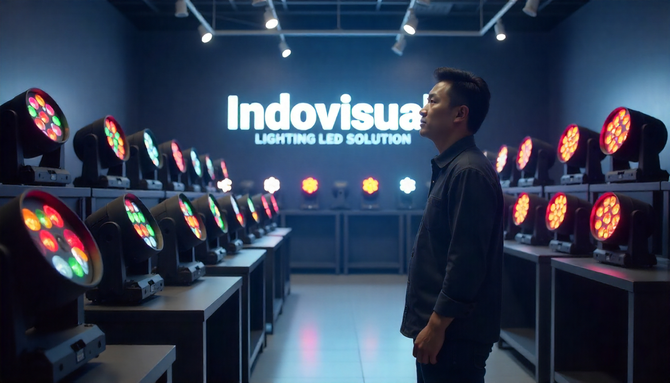 Indovisual Menghadirkan Harga Lampu Panggung LED Par 56 yang Lebih Ekonomis dan Terjangkau