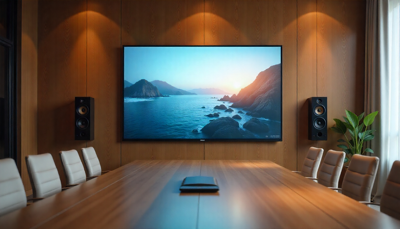 Speaker Meeting Wajib Ada sebagai Perlengkapan Peralatan Rapat Hybrid untuk Memastikan Sound dari Pembicara Online dapat Terdengar dengan Baik dan Sempurna