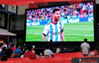 Keseruan Menonton Piala Dunia Menggunakan Videotron untuk Nobar yang Menjadi Salah Satu Produk Unggulan dari Indovisual