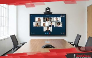 PTZ Meeting Camera yang Multifungsi dari Aubern di Atas Sebuah IFP