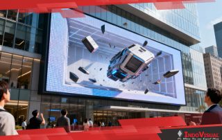 Penerapan Efek Gambar Out From Frame dengan Menggunakan Videotron 3D yang Canggih dan Beresolusi Tinggi