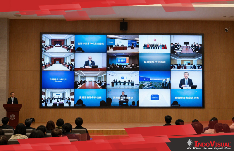 Video Wall Auditorium Menghasilkan Monitor Besar dengan Biaya Lebih Terjangkau yang Dapat Digunakan untuk Kebutuhan Multifungsi