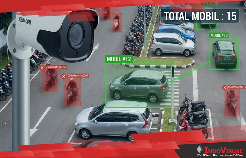 Penerapan Kamera Kamera Counting Kedacom sebagai Kamera Penghitung Mobil di Area Parkir untuk Kebutuhan Analitik dan Reporting