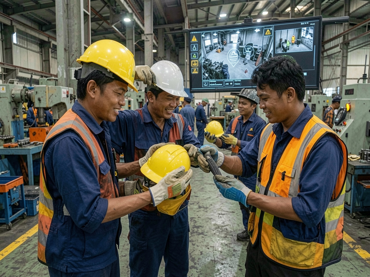 Team Menjadi Proaktif dalam Memastikan Setiap Orang Menggunakan APD dengan Lengkap dan Benar