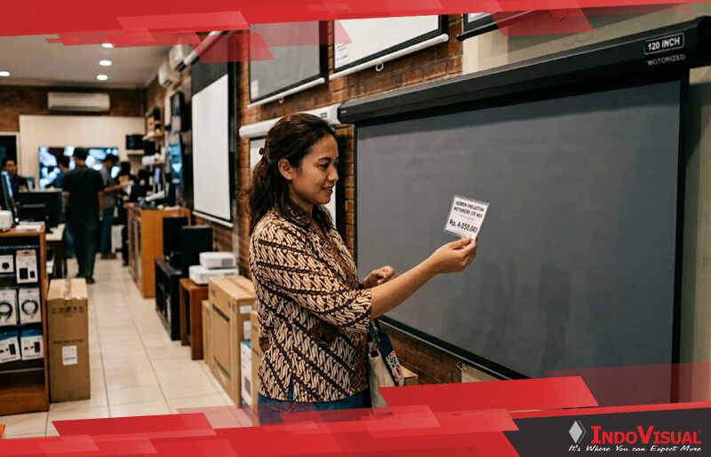 Harga Screen Projector Motorized 120 Inch Perlu Diperhatikan dengan Cermat untuk Memastikan Mendapatkan Produk Terbaik dengan Harga Lebih Ekonomis