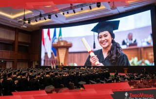 Harga Videotron Besar yang Digunakan di Aula Wisuda akan Sebanding dengan Manfaat yang Akan Didapatkan