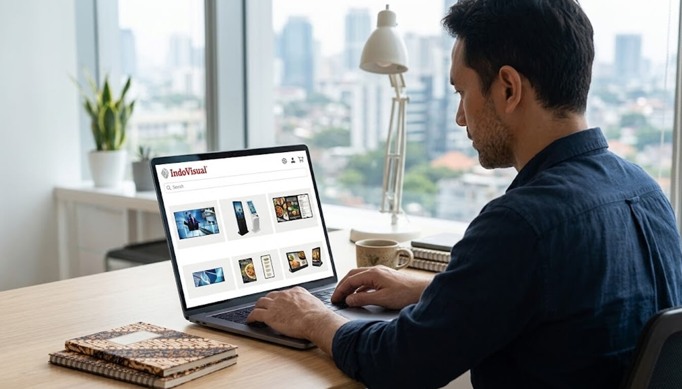 Indovisual Hadir sebagai E-Commerce untuk Memudahkan Pembelian Digital Signage secara Online dengan Harga Distributor Resmi