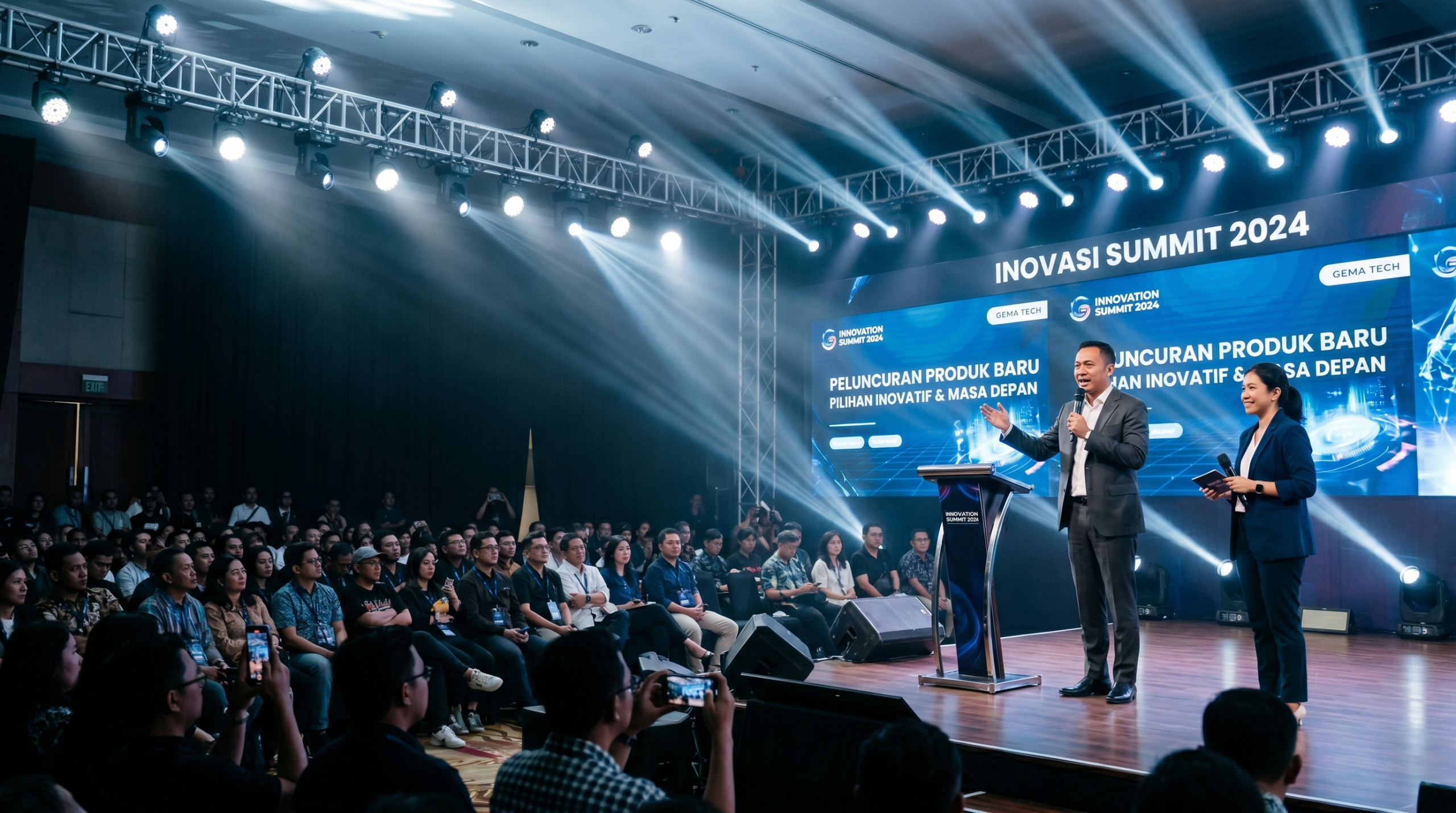 Warna Cool White  Daylight (5600K – 6500K) Cocok untuk Kebutuhan Lampu Sorot Panggung Putih yang Memberikan Kesan Energik dan Kuat serta Ceria